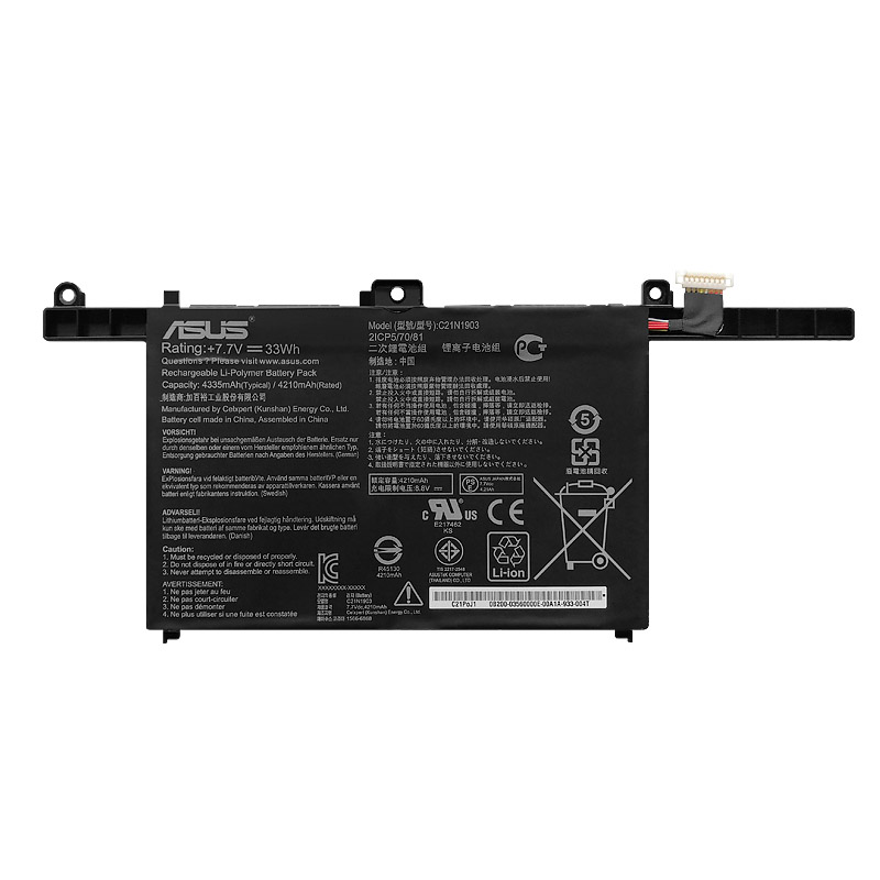 Origineel Accu Batterij Asus B5302FBA 4335mAh 33Wh