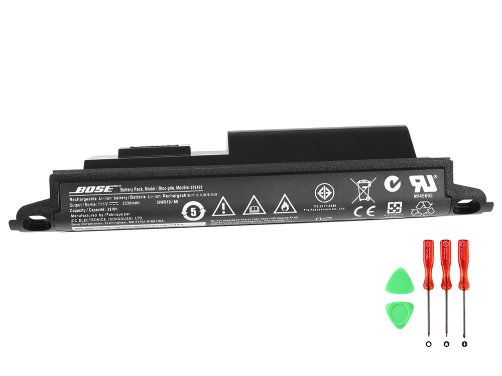 Bose 330105 330105A Accu 2330mAh 26Wh 3 Cellen