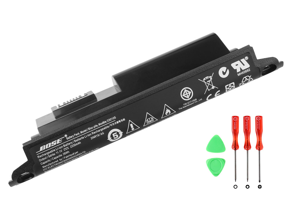 2330mAh 26Wh Bose Soundlink III 330105 330105A Accu Batterij