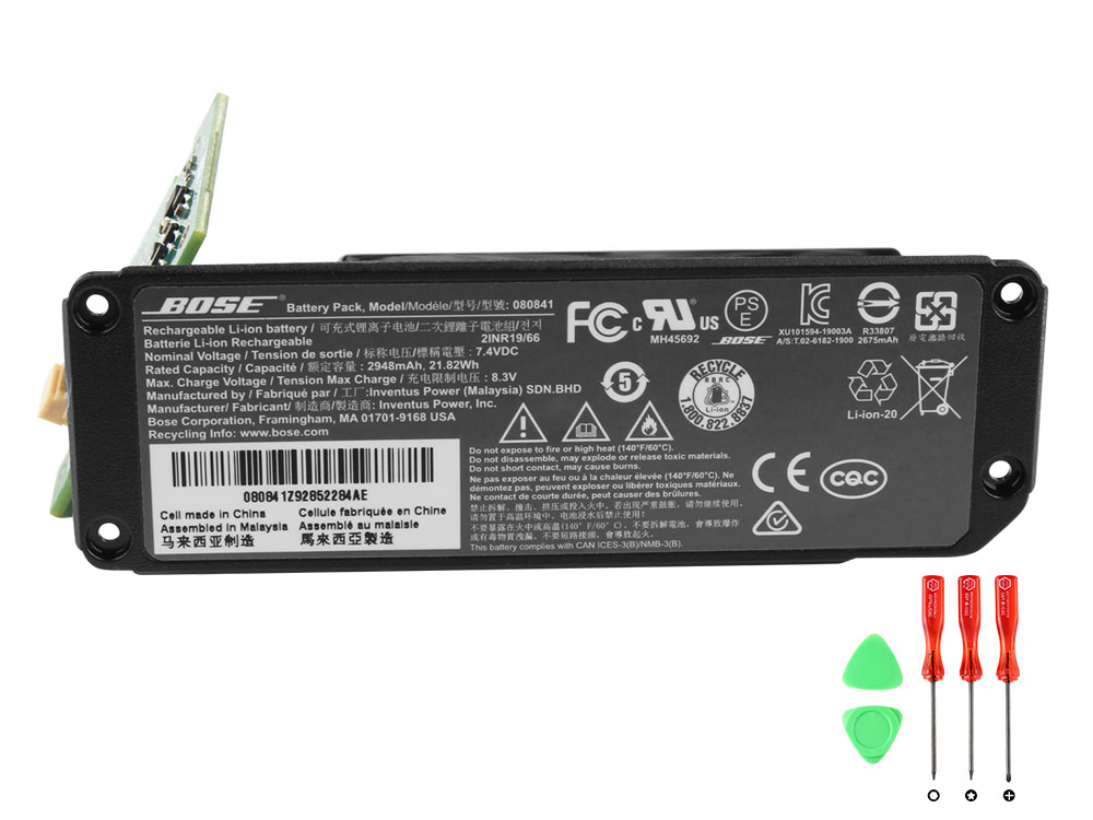 Vervangende accu Bose 088789 Soundlink Mini 2 Serie 2948mAh 21.82Wh 2-Cellen
