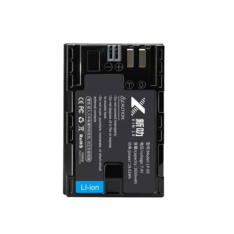 Canon 5D2 5D3 5D4 5DSR Camera Accu Batterij 2650mAh 19.6Wh