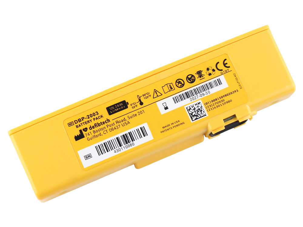 Origineel Accu Batterij Defibtech Lifeline ECG 2.8Ah