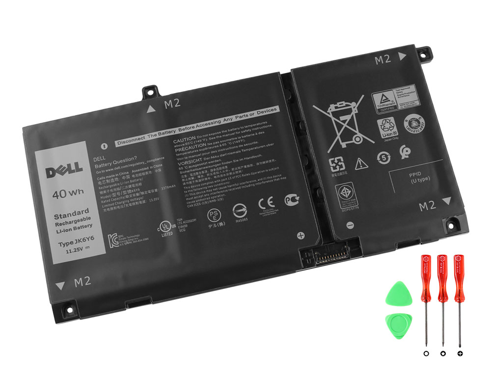 Origineel Accu Batterij Dell Inspiron 14 (5401-PXC2V) 3550mAh 40Wh