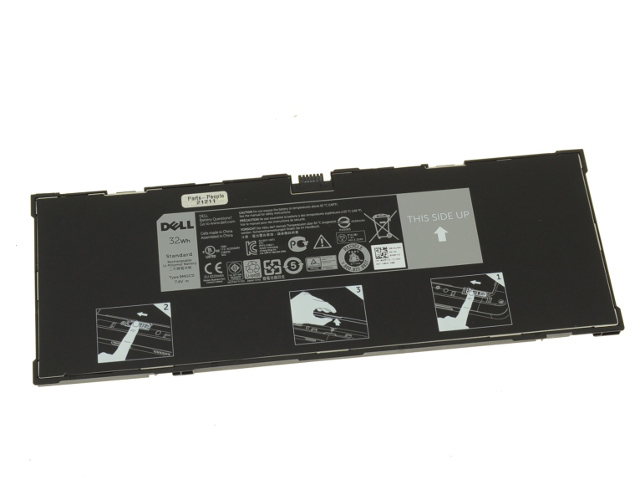 32Whr 2Cellen Dell 9MGCD XMFY3 Accu Batterij