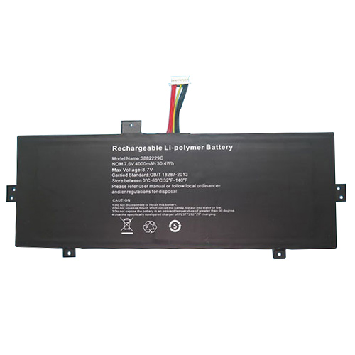 Nieuw Accu Ematic 3378107-2P Ematic 3882229C 8000mAh 30.4Wh 2-Cellen