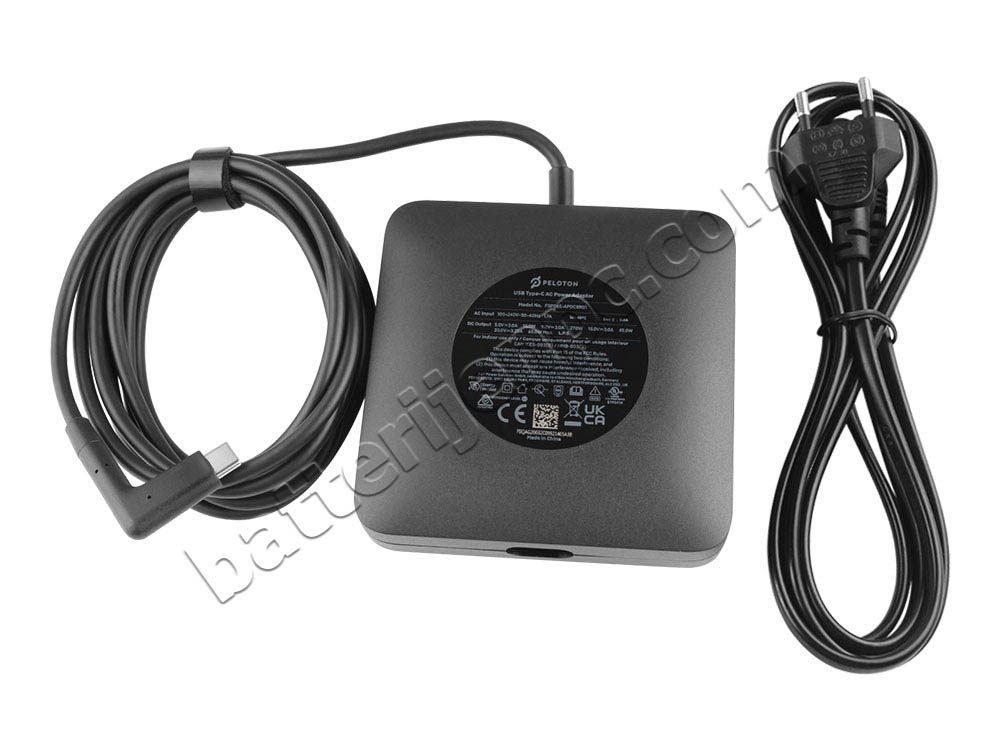 65W USB-C Fujitsu Lifebook E4411 AC Adapter Voeding Oplader + Kabel