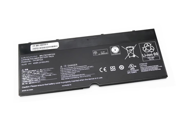 45Wh Fujitsu FMVNBP232 Accu Batterij