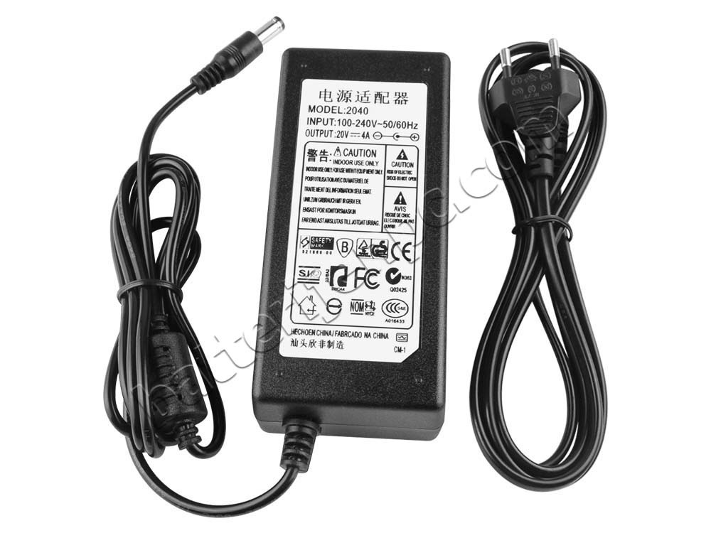 80W HOIOTO ADS-90PL-19-2 20080E Adapter Voeding Oplader + Koord