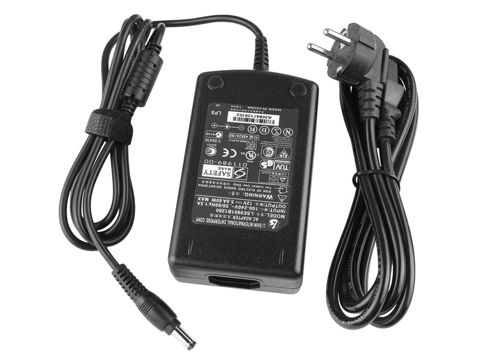 60W HP Compaq 2211x 21.5-inch Diagonal LED Monitor Adapter Voeding Oplader + Koord