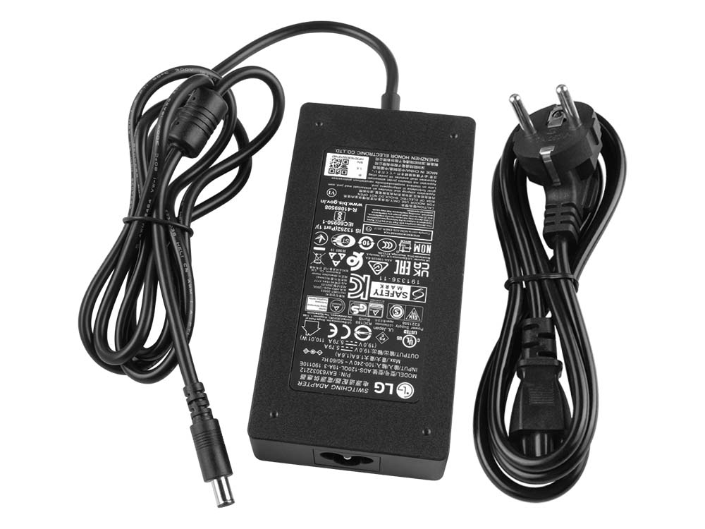 110W LG 32GK850F Monitor Adapter Voeding Oplader + Koord