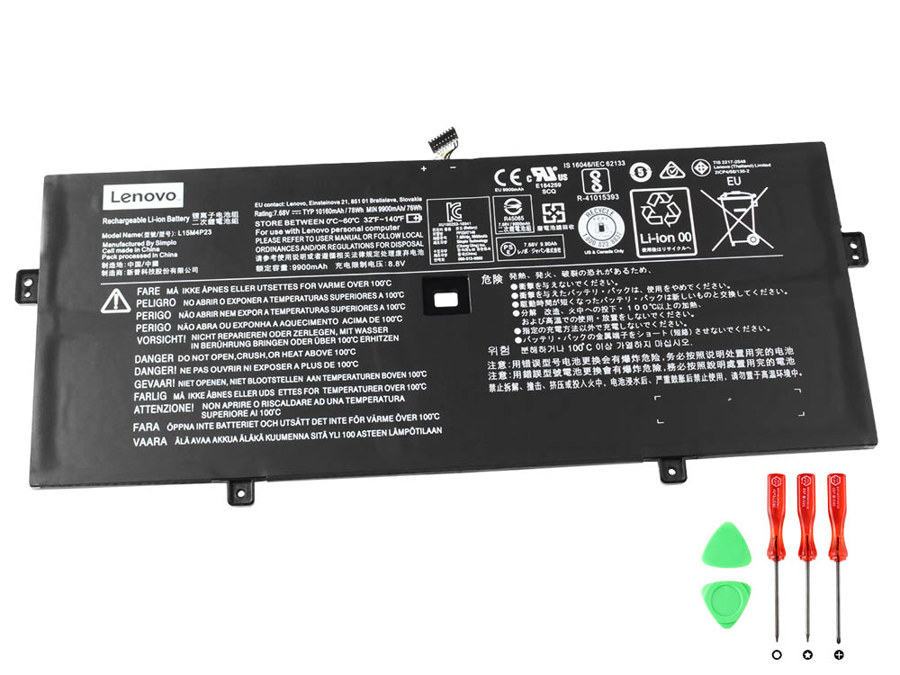 10160MAH 78WH 4-Cellen Lenovo 5B10L22508 Accu Batterij