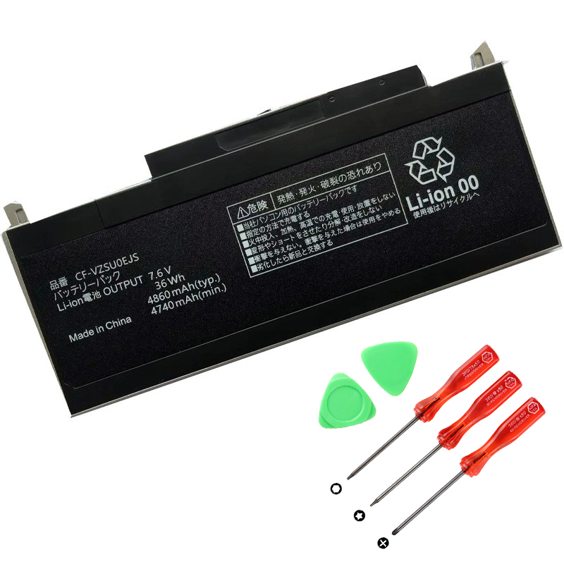 Accu Batterij Panasonic CF-RZ4 CF-RZ5 CF-RZ6 4860mAh 36Wh