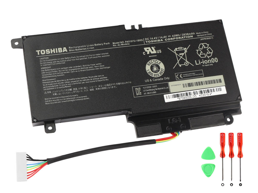 43Whr Toshiba Satellite L40-A-I0110 P50-A-137 Accu Batterij